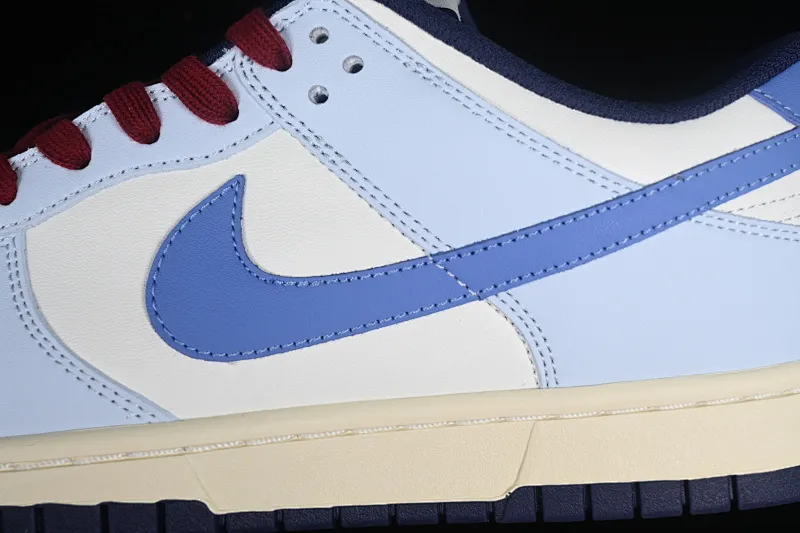 All categories Nk SB Dunk series Nk SB Dunk Low low-top sneakers K version Nk Dunk Low Retro "Sail and Polar Blue" Milan color SB low-top casual sneakers FV8113-141